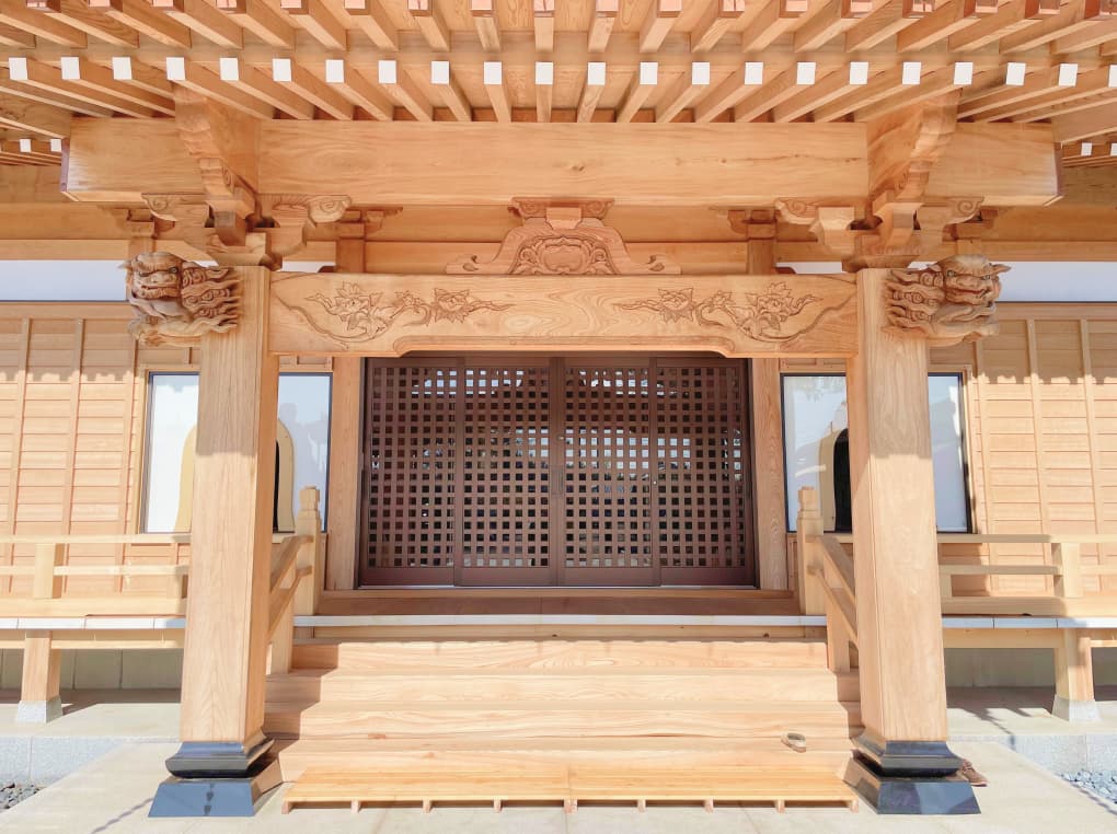 神社仏閣も手掛ける技術力