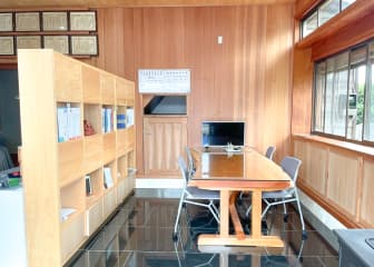 株式会社椎名木材の内観